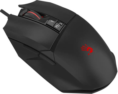 ���� A4Tech Bloody W65 Max Mini ������ ���������� 12000dpi USB 9but (W65 MAX MINI STONE BLACK)