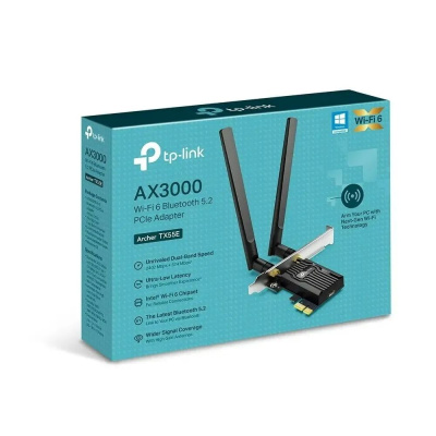 Wi-Fi + Bluetooth ������� TP-LINK Archer TX55E PCI Express