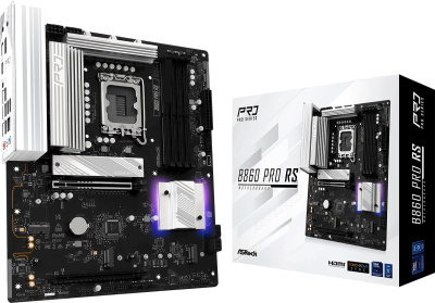 ����������� ����� ASRock B860 PRO RS, B860, LGA 1851, ATX, Ret