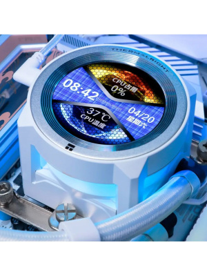 ��� Thermalright Core Vision 360 (360mm, LED, White, ARGB/ Fans: 3x120mm, 72.37CFM, 27.7dBA, 2000RPM/ Pump height 66mm, Rad thickness 27mm/ S: 1700, 1200, 1851, 115X, 2011, 2066, AM5, AM4)