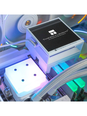 ��� Thermalright Hyper Vision 360 (360mm, LED, White, ARGB/ Fans: 3x120mm, 69CFM, 27dBA, 2150RPM/ Pump height 68mm, 6400RPM, Rad thickness 27mm/ S: 1700, 1200, 1851, 115X, 2011, 2066, AM5, AM4)