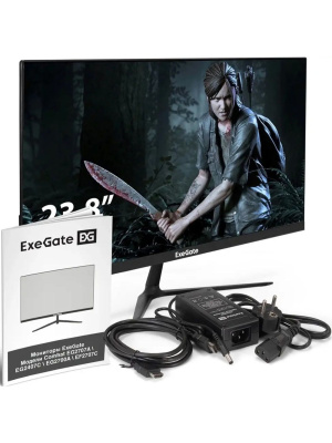 ������� 23.8"�ExeGate Combat EG2407C {IPS 1920x1080 165Hz 1ms 16:9 300cd 1000:1 178/178 HDMI DisplayPort} [EX295589RUS]