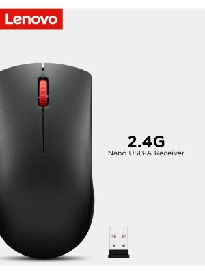 ���� Lenovo 150 Wireless ������ ���������� 1000dpi �������. USB 2but (GY51L52638)