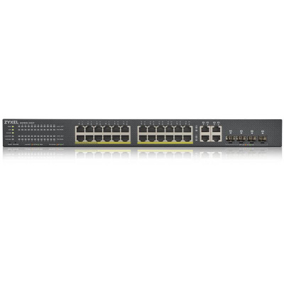 ���������� Zyxel NebulaFlex GS192024HPV2-EU0101F 24G 24PoE+ 375W �����������