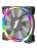 ���������� 1STPLAYER FS7 Black / 120mm ARGB 3pin 5V PWM 4pin 12V 600-800rpm 47.65cfm 32.2dBA / FS7-BK / BULK