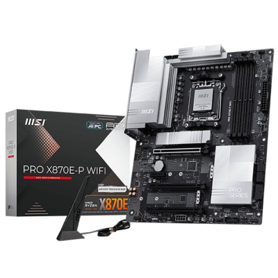 ����������� ����� MSI PRO X870E-P WIFI, SocketAM5, AMD X870, ATX, Ret