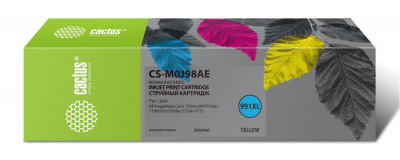 �������� �������� Cactus 991XL CS-M0J98AE ������ (250��) ��� HP PW 755dn/MFP774dn/779dn/Pro750dw/772dn