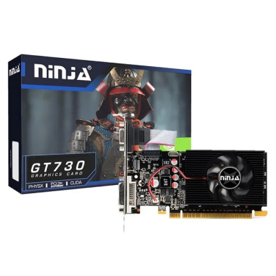 ���������� Ninja (Sinotex) NVIDIA GT730 4GB 128-Bit DDR3 DVI HDMI CRT 1FAN RTL (NF73NP043F)
