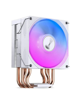 ����� JONSBO CR-1300 EVO White LGA1700/1200/115X/AM5/AM4 (TDP 160W, PWM, 90mm Dynamic Multi-Color LED Fan, 4 �������� ������, �����, 4-pin) Retail