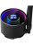 ������� �������� ���������� Thermalright Frozen Notte 240 Black ARGB V2 /23x120mm ARGB PWM Fans / TRFN240BAV2