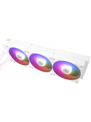 ��� Thermalright Grand Vision 360 (360mm, LED, White, ARGB/ Fans: 3x120mm, 80.45CFM, 29.4dBA, 2150RPM/ Pump height 72.5mm, 6400RPM, Rad thickness 27mm/ S: 1700, 1200, 1851, 115X, 2011, 2066, AM5, AM4)