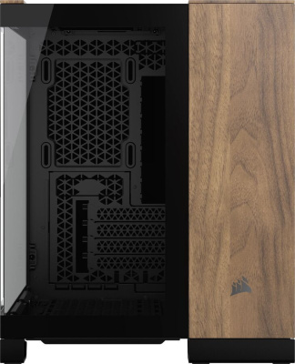 ������ MicroATX Corsair 2500X AIRFLOW Black/Wood (CC-9011286-WW) mATX, mITX Midi-Tower, ��� ��, � �����