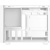 ������ Case ID-Cooling FLOW 500 White mATX/win TG/ no fan/ Gen2 Type C/ CPU 180mm/ GPU 403mm/ no PSU