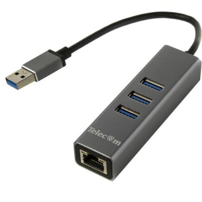 ���������� USB 3.0 -->RJ-45 1000Mbps +3 USB3.0 Telecom TA311U 0.2 � 