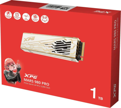 ���������� SSD A-Data PCIe 5.0 x4 1TB SMAR-980P-1TCI Mars 980 Pro M.2 2280