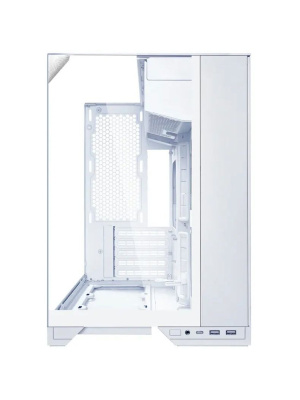 ������ Lian Li O11 Vision-M Digital / White / 9.2" LCD screen / 1 x 140mm PWM Fan / Mini-Tower, TG / G99.O11VMDW.R0