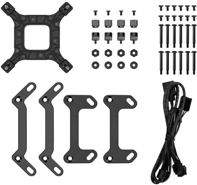 ������� ����������� ���������� DeepCool LM360, LCD, 4-pin, ARGB, 120��, ������, retail (R-LM360-BKDMMC-1)
