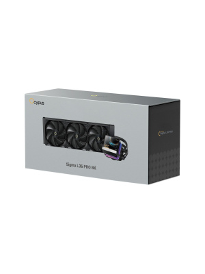 ������� �������� ���������� Ocypus Sigma L36 PRO BK, 360mm, LCD Pump, 3x120mm FDB fans, LGA115X/1200/1700/18XX, AM4/AM5