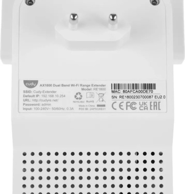 Wi-Fi ��������� (�������) Cudy RE1800