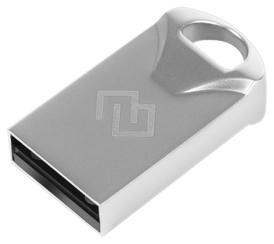 Флеш Диск Digma 16Gb DRIVE2 DGFUM016A20SR USB2.0 серебристый