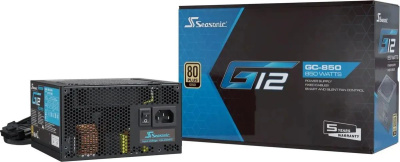 ���� ������� Seasonic G12 GC-850, 850��, 80+ gold, 120��, ������, retail (G12 GC-850 SSP-850RT2)