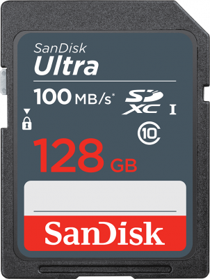 ����� ������ SDXC 128GB UHS-I SDSDUNR-128G-GN3IN SANDISK
