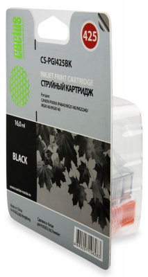 �������� �������� Cactus CS-PGI425BK ������ ��� Canon Pixma iP4840, MG5140/5240/6140 (16ml)