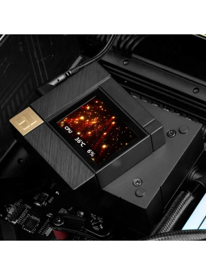 ������� �������� ���������� Thermalright Core Matrix 360 Vision ARGB Black / 3x120mm ARGB PWM Fans / TRCM360VAB