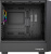 ������ HSPD F760-TGBK-ARGB, Midi-Tower, ��� ��, Black