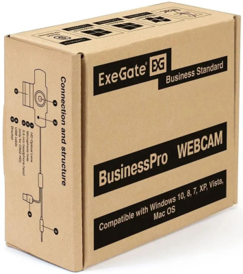 ���-������ Exegate BusinessPro C922 HD (1280x720, USB 2.0, ����������� �������������, ���������� �������� � ���������������)