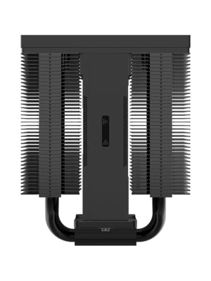 ����� ��� ���������� PCCooler RZ620M X BK (210W, 4-pin PWM, 118.5mm, Al/Cu, 6x6mm, 1x100mm, 54.2CFM, 32.5dBA, 3000RPM, S: 1851/1700/1200/115X, AM5/AM4, black)