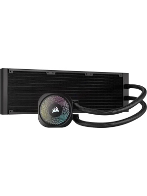 ������� ����������� ���������� Corsair NAUTILUS 360 ARGB (360mm, Black, ARGB/ Fans: 3x120mm, 72.8CFM, 36dBA, 1700RPM/ S: 1851, 1700, AM5, AM4)