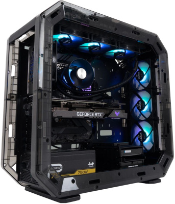 ������ InWin Airforce Phantom ��� �� Black, Full-Tower (IW-CS-AIRFORCE-PHT)