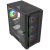 ������ Powercase ������ Powercase ByteFlow Micro Black, Tempered Glass, 4� 120mm ARGB fans, ARGB HUB, ������ CAMBFB-A