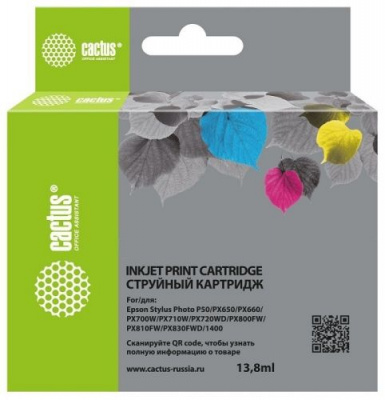 �������� �������� Cactus CS-EPT0796 ������-������� (13.8��) ��� Epson Stylus Photo 1400/1500/PX700/710