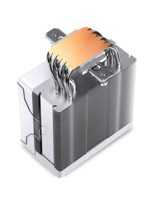 ����� JONSBO CR-1000 V2 PRO ARGB (230W, 4-pin PWM, 157mm, Al/Cu, 6x6mm, ARGB, 1x120mm, 59.48CFM, 32.0dBA, 1500RPM, S: 1700/1200/115X, AM4/AM5 White)