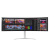  LG 49" UltraWide 49WQ95X-W 5120x1440 Nano IPS 144 1ms Curved HDMI DisplayPort USB-C 