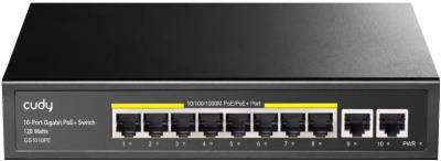���������� Cudy GS1010PE (L2) 10x1����/� 8PoE+ 120W �������������