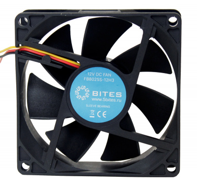 ���������� ��� ������� 5bites FB8025S-12H3  80 � 25 �� / SLEEVE / 3000RPM / 3P