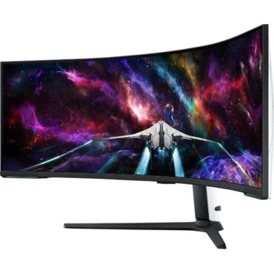 ������� Samsung 57" Odyssey Neo G9 S57CG952NI 7680x2160 VA miniLED Curved FreeSync Premium Pro DP HDMI USB