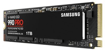 ���������� SSD 1TB Samsung 990 PRO,  M.2, PCIe 4.0 x4 V-NAND TLC (MZ-V9P1T0BW)