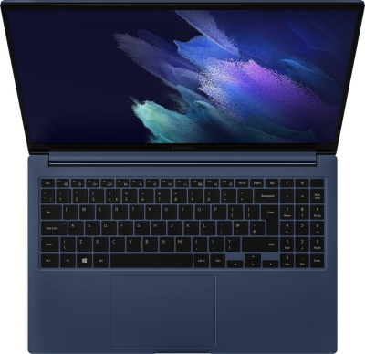  Samsung Galaxy book NP750 Core i3 1115G4 8Gb SSD256Gb Intel UHD Graphics 15.6" FHD (1920x1080) Windows 10 Home Multi Language 64 blue WiFi BT Cam