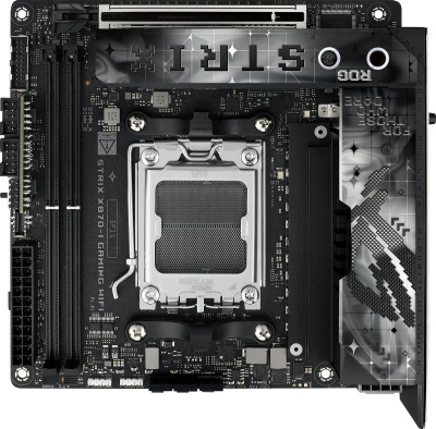 ����������� ����� ASUS ROG STRIX X870-I GAMING WIFI, SocketAM5, AMD X870, mini-ITX, Ret 90MB1IW0-M0EAY0