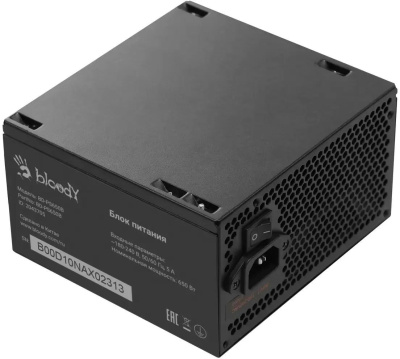 ���� ������� Bloody ATX 650W BD-PS650B 80+ bronze (20+4pin) APFC 120mm fan 6xSATA RTL
