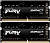 ����������� ������ 32Gb Kingston Fury Impact (KF432S20IBK2/32) (2x16Gb KIT) DDR4, 3200MHz, SO-DIMM 
