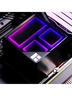 ������� �������� ���������� Thermalright Frozen Infinity 240 Black / 2x120mm ARGB PWM Fans / TRFI240B