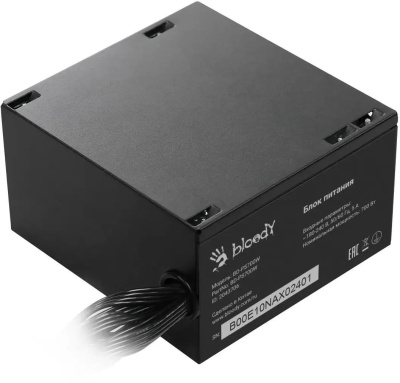 ���� ������� Bloody ATX 700W BD-PS700W 80 PLUS WHITE (20+4pin) APFC 120mm fan 6xSATA RTL