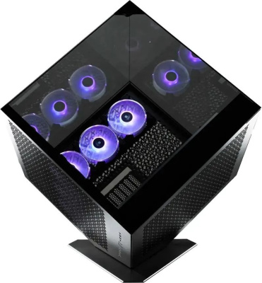 ������ Azza CUBE PLUS ������ ��� �� ATX 6x120mm 2xUSB3.0 1xUSB3.1 audio bott PSU