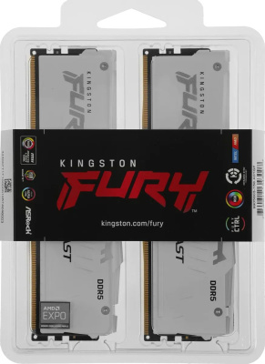 ������ DDR5 2x16GB 6400MHz Kingston KF564C32BWEAK2-32 Fury Beast RGB RTL 