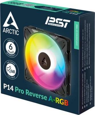 ���������� ��������� Arctic 14 Pro Reverse A-RGB Black (ACFAN00323A)